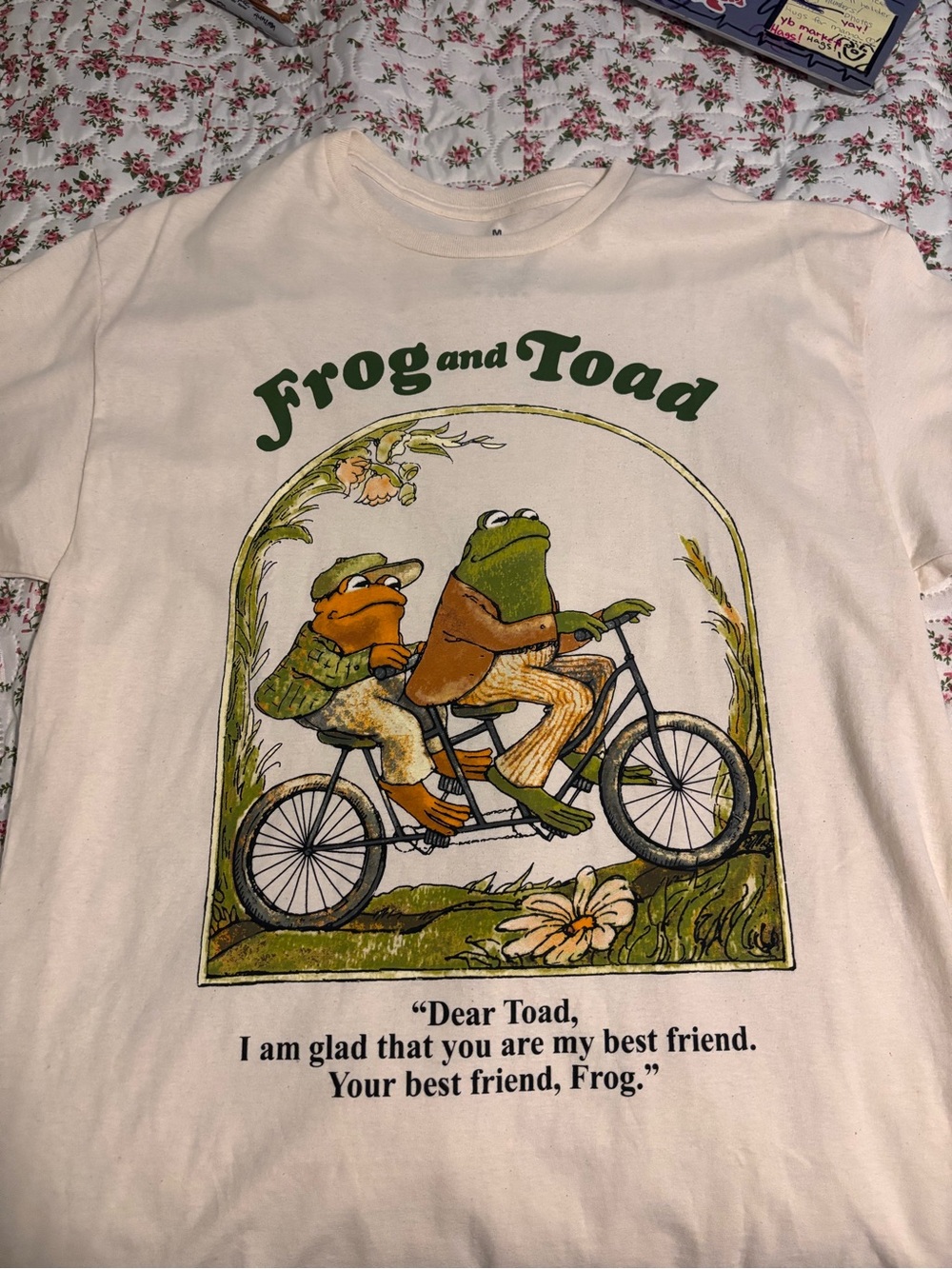 Frog and Toad Kids Graphic Tee - Cream